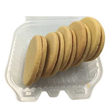Pack de 5 Alfajores de Manjarblanco – Galletas suaves unidas por un relleno cremoso.