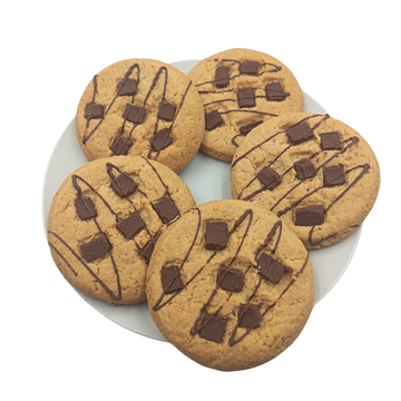 Pack de 5 Galletas con Chispas de Chocolate
